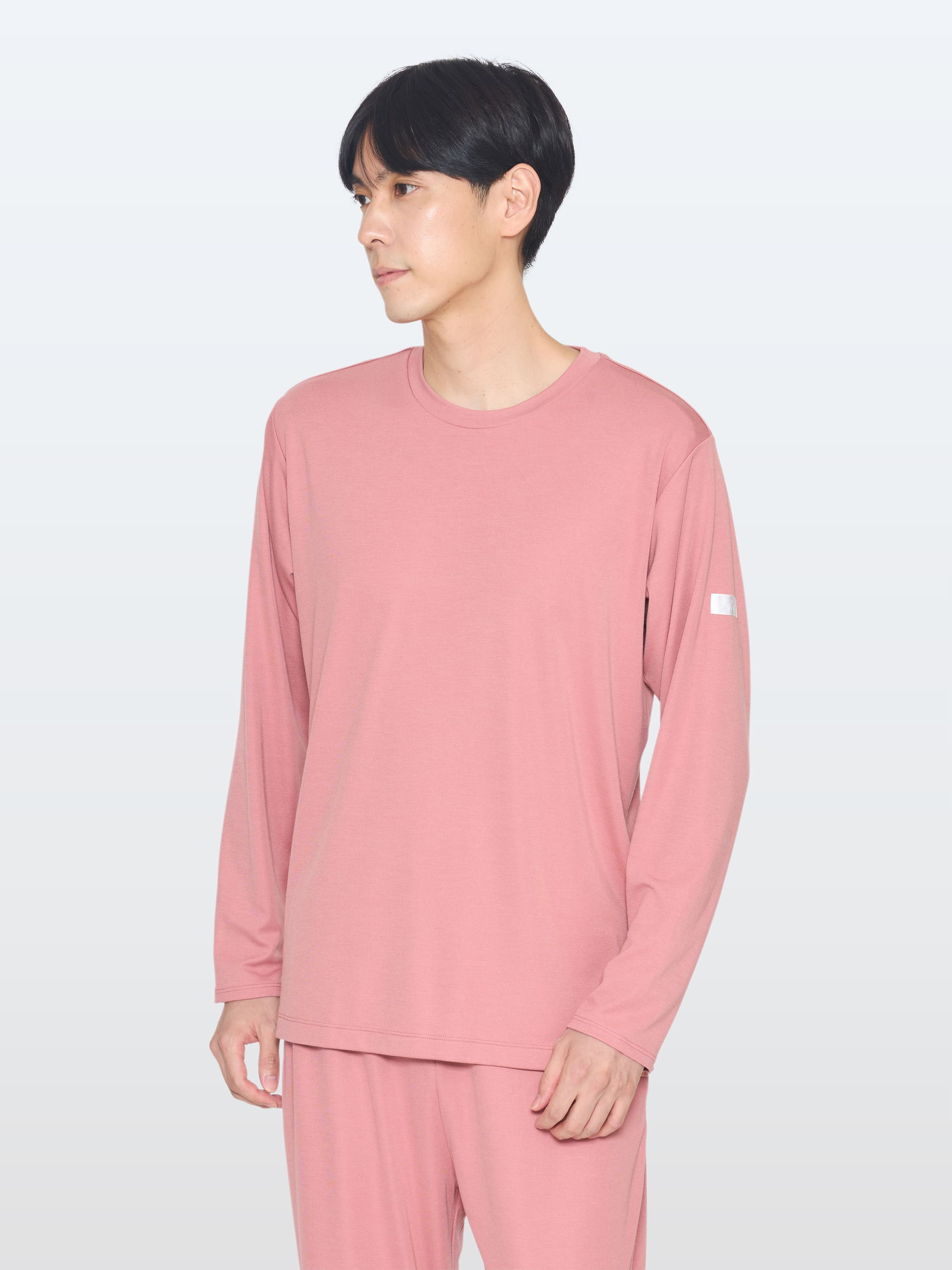 リファバイタルテック モイストスムース ロングスリーブプルオーバー/MEN ピンク M