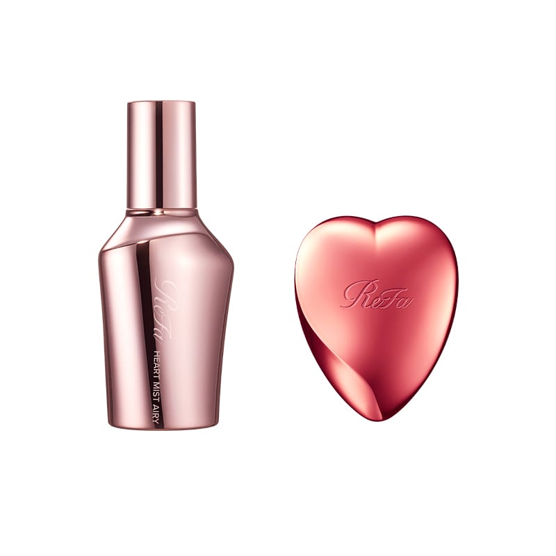 リファハートブラシ（シャインレッド） +リファハートミストエアリー