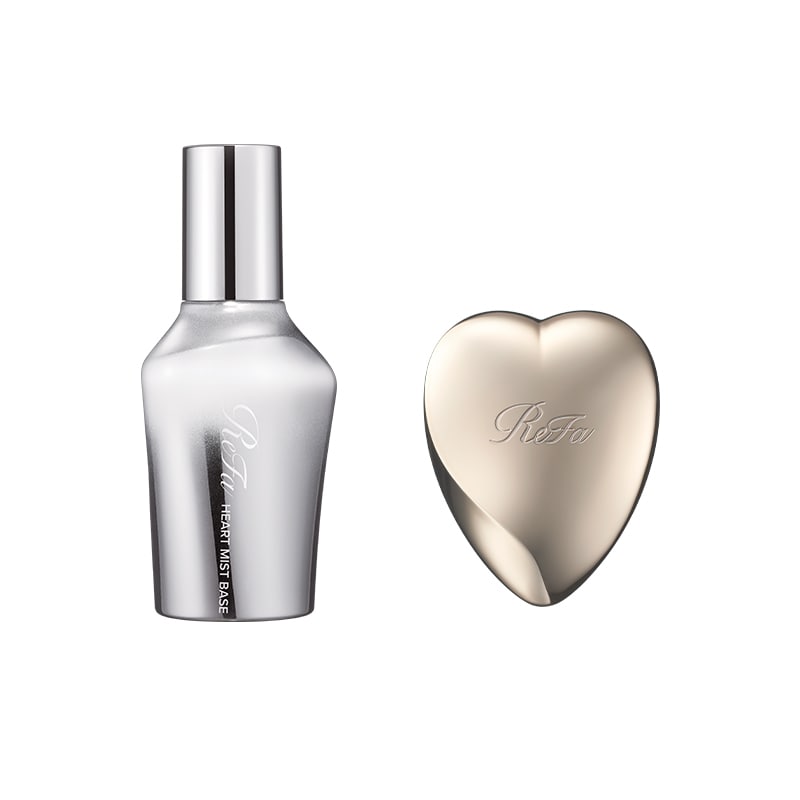 リファハートブラシ(シャンパンゴールド) +リファハートミストベース