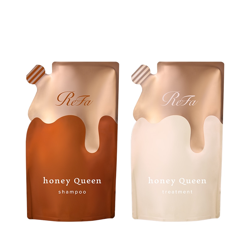 【定期購入】【5%OFF】リファハニークイーンシャンプー 450mL ＆ リファハニークイーントリートメント450g