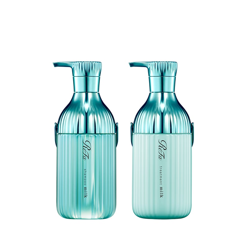 リファミルクプロテインシャンプーストレート 500mL & リファミルクプロテイントリートメントストレート 500g セット