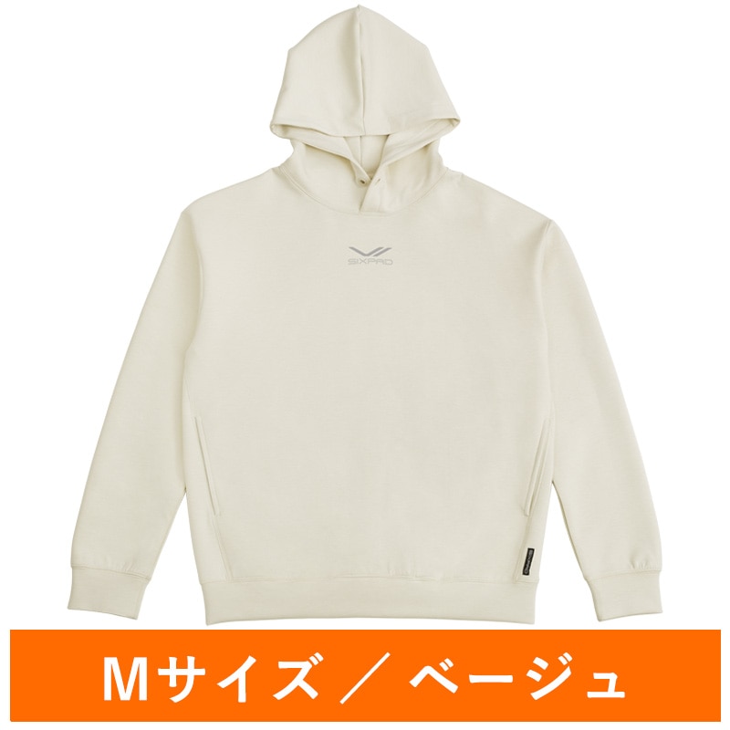 シックスパッド リカバリーウェア パーカー ベージュ M