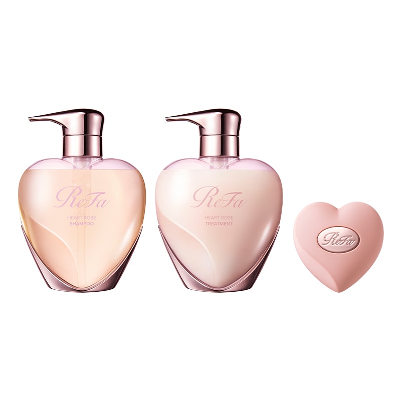 【Club Aira VIP/GOLD会員 先行販売】リファハートローズ シャンプー & リファハートローズ トリートメント & リファハートスカルプ ツー（ローズゴールド）
