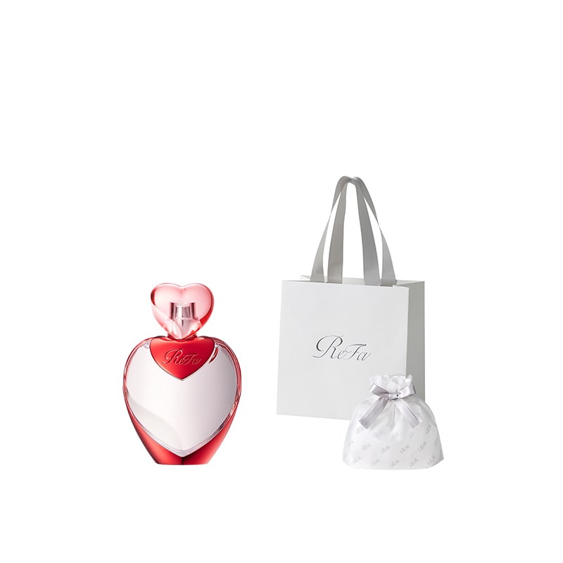 【ReFaギフトラッピングセット SS】リファハートヘアフレグランス 30mL シャインレッド