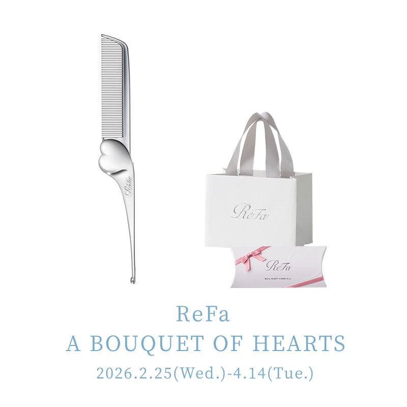 【リボンラッピング】リファハートコーム アイラ & ReFa ショッパー ワイドSS