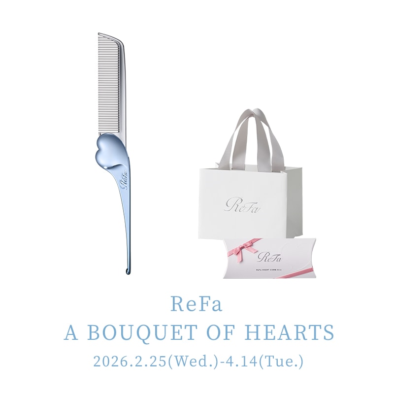 【リボンラッピング】リファハートコーム アイラ & ReFa ショッパー ワイドSS