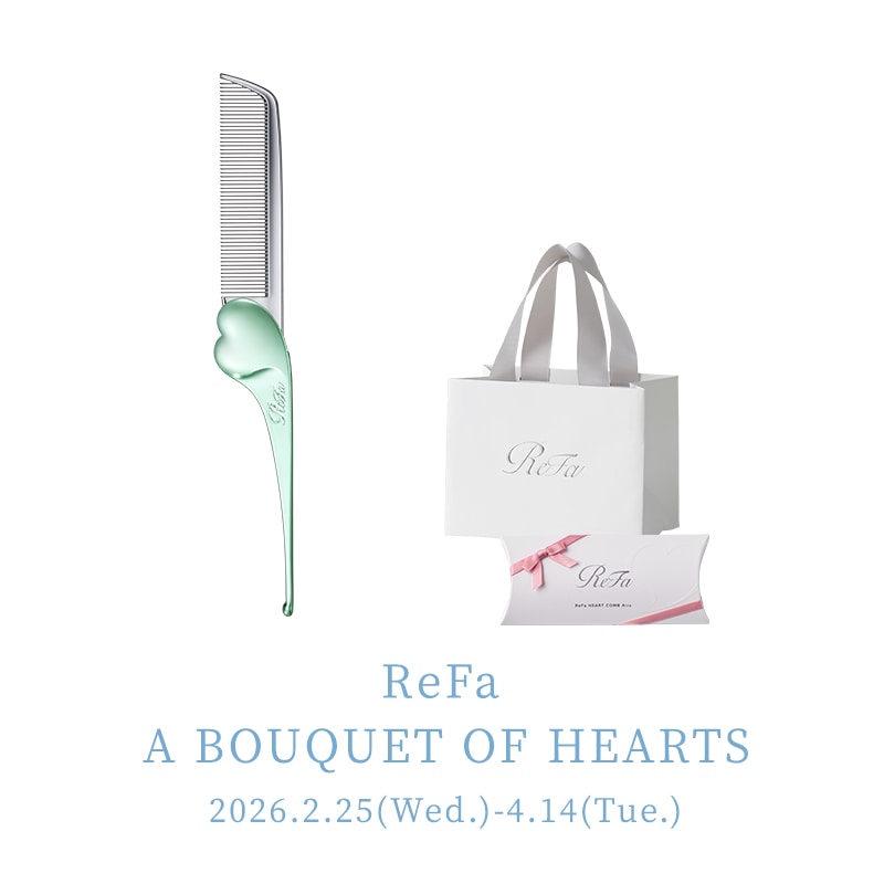 【リボンラッピング】リファハートコーム アイラ & ReFa ショッパー ワイドSS