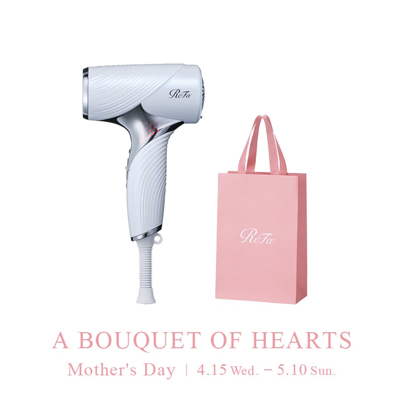 リファビューテック ドライヤー SE & 母の日限定ショッパー スリムM(ホワイト)