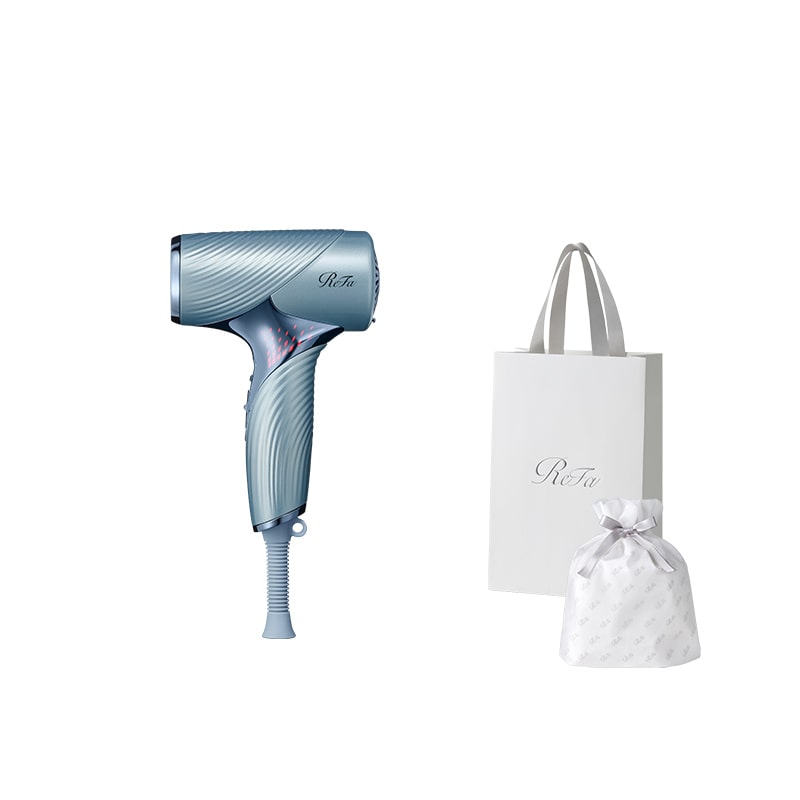 【ReFaギフトラッピングセット S】リファビューテック ドライヤー SE(ブルー)