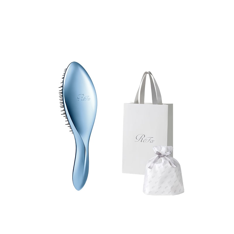 【ReFaギフトラッピングセット S】リファエールブラシ（マリンブルー）