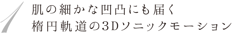 1 3Dソニックモーション