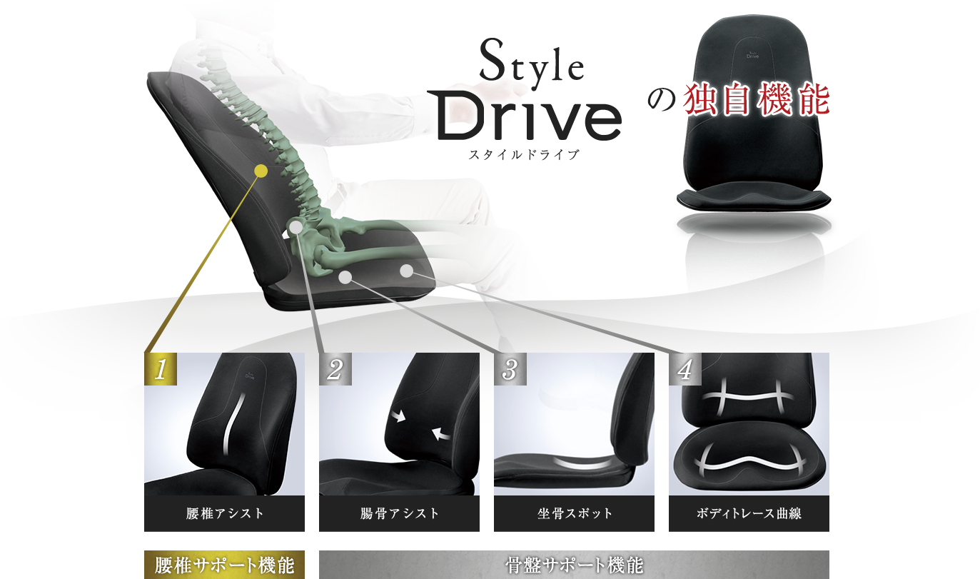 運転 姿勢】スタイル ドライブ | Style Drive | Style 公式通販 | MTG 