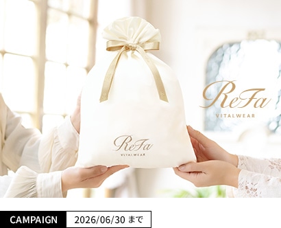 ReFa VITALWEARのギフトセットご購入でBloom Charmをプレゼント。※無くなり次第終了