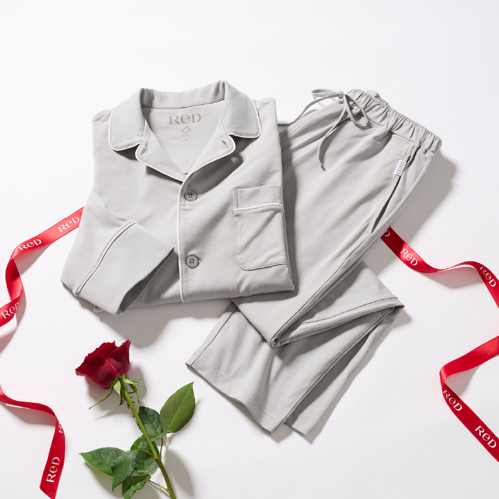 スリープパジャマトップス 長袖&ロングパンツセット