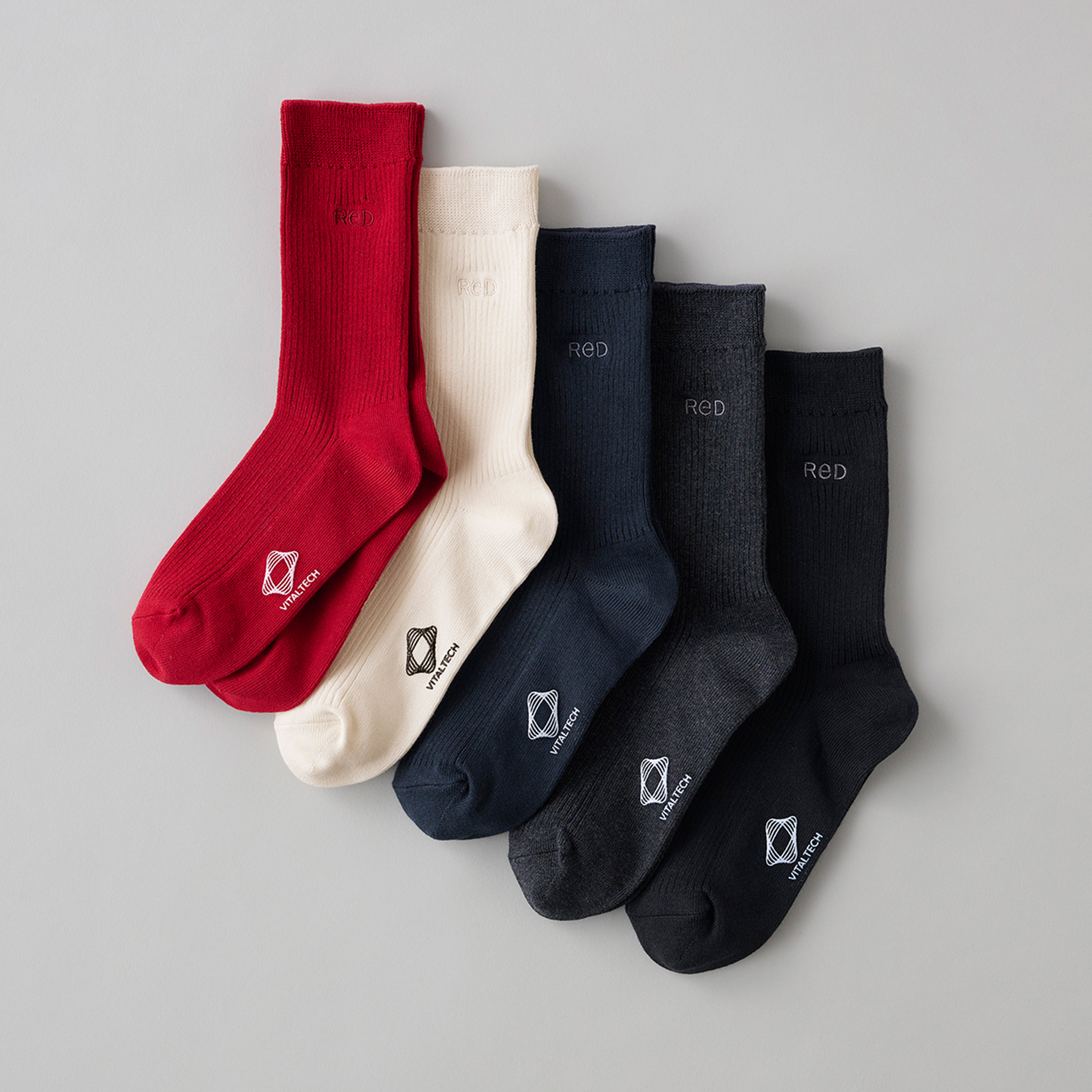 リカバリーソックス（クルー丈）