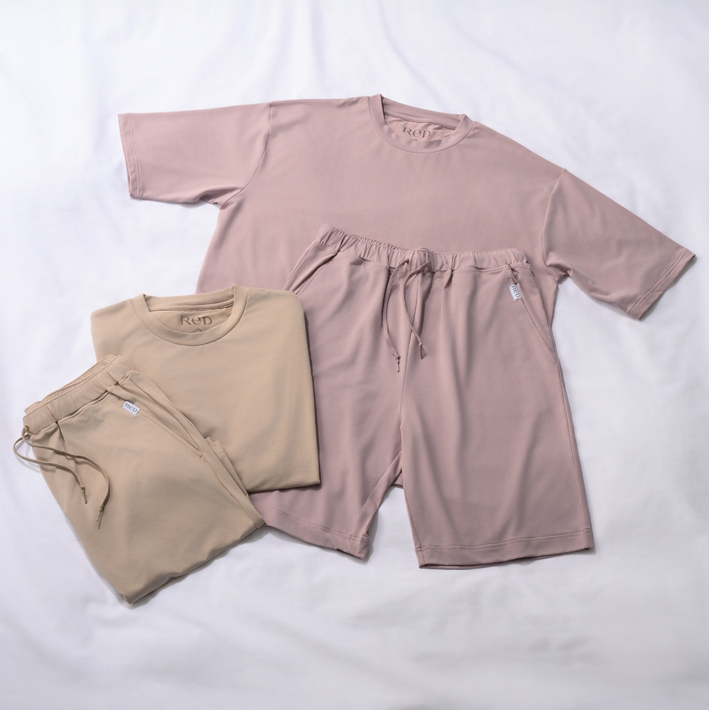 スリープ プルオーバー半袖 &ショートパンツ