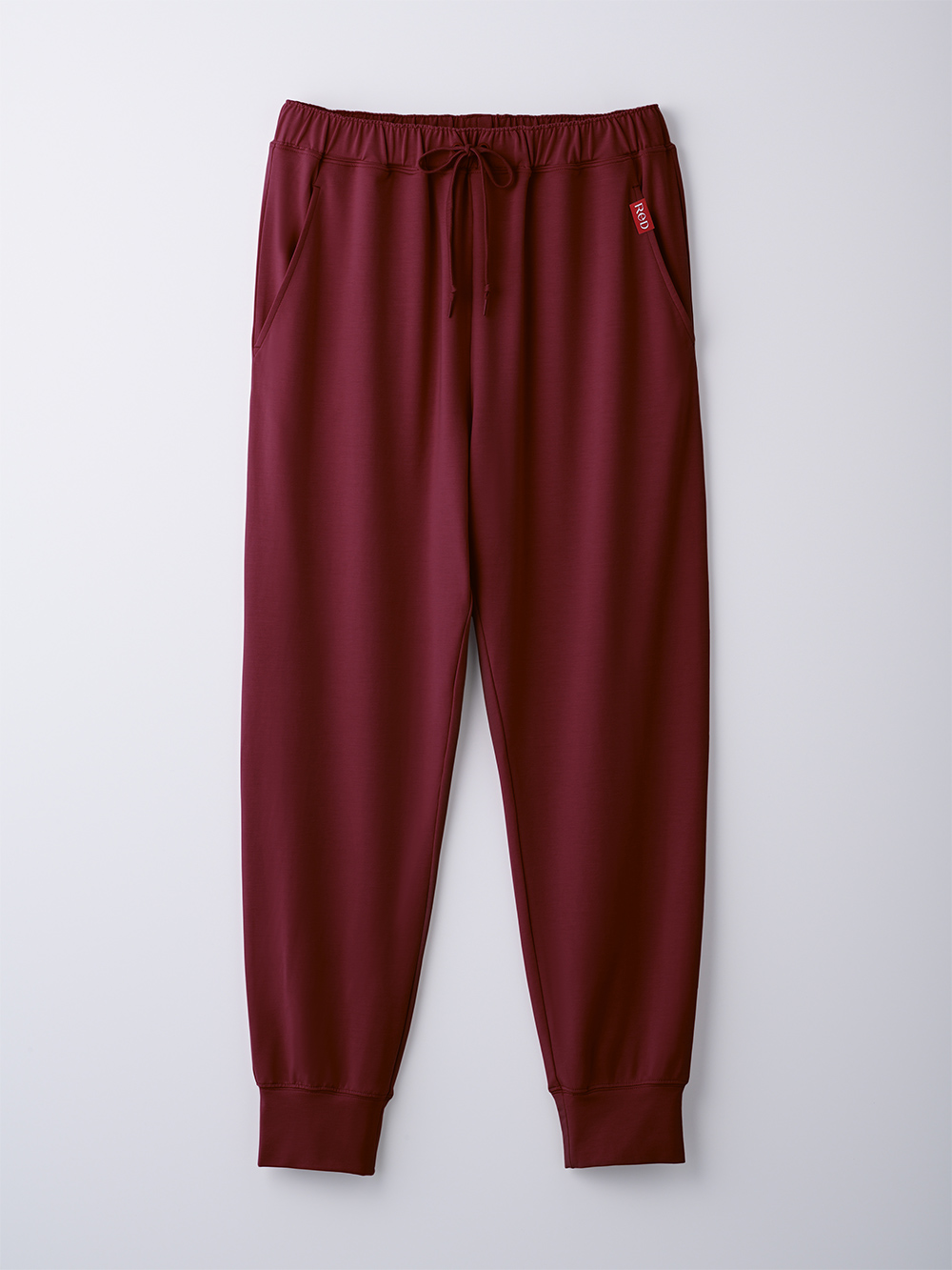 ReD ぐっすりパジャマ ベーシック ジョガーパンツ M レッド レッド M