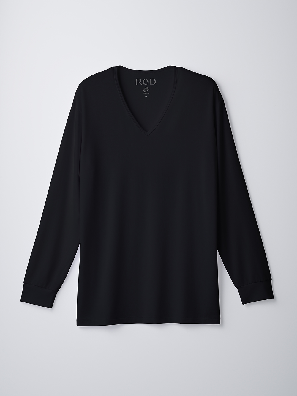 ReD バイタルテック Vネックインナー長袖 ブラック L ブラック L