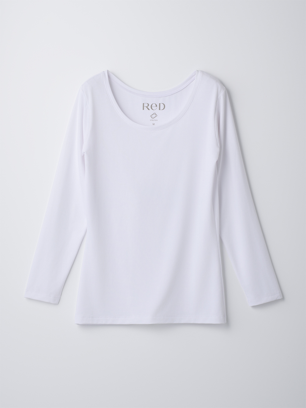 ReD バイタルテック Uネックインナー長袖 ホワイト L ホワイト L