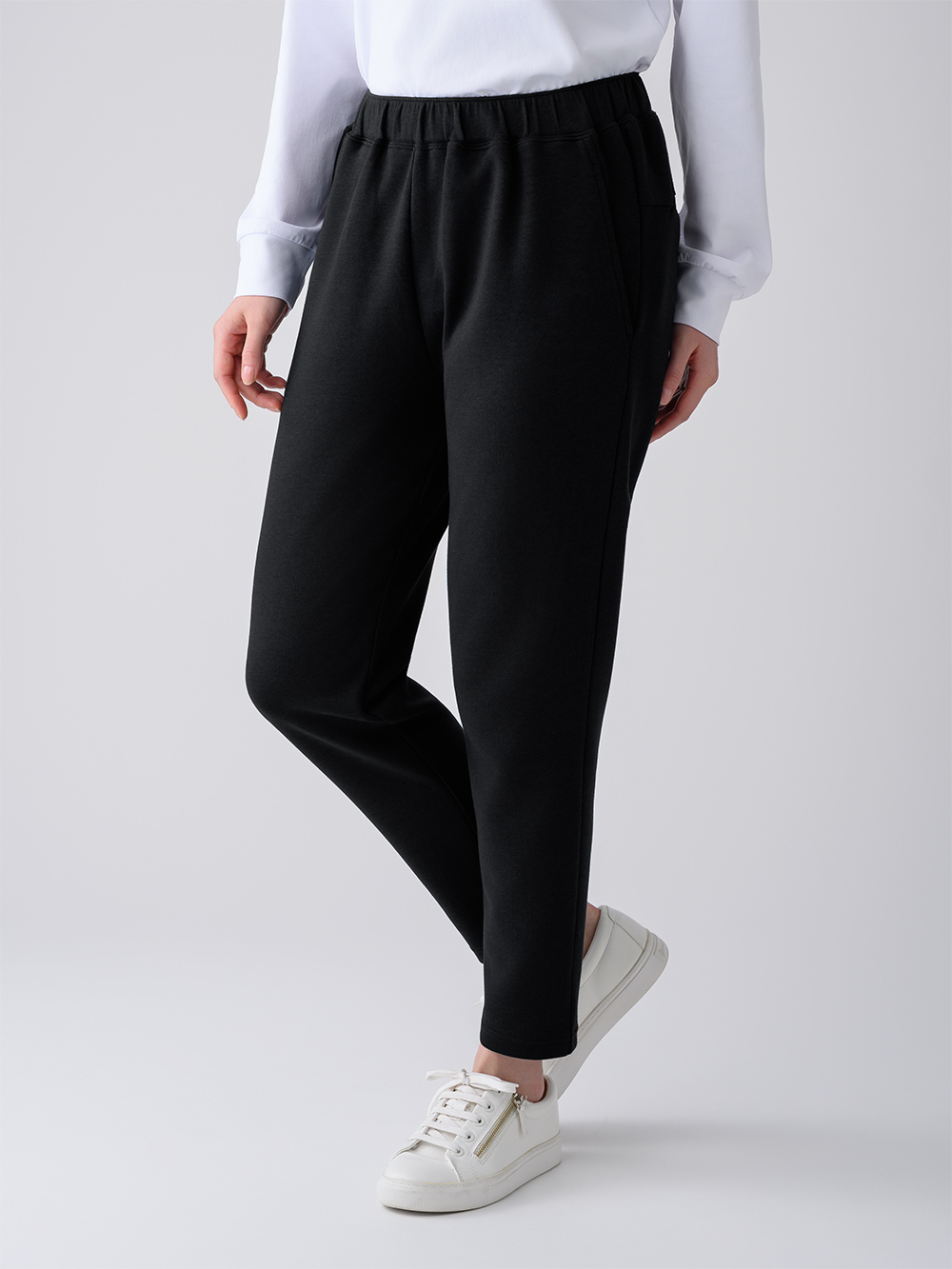 ReD バイタルテック ダンボールニット テーパードパンツ ブラック L ブラック L