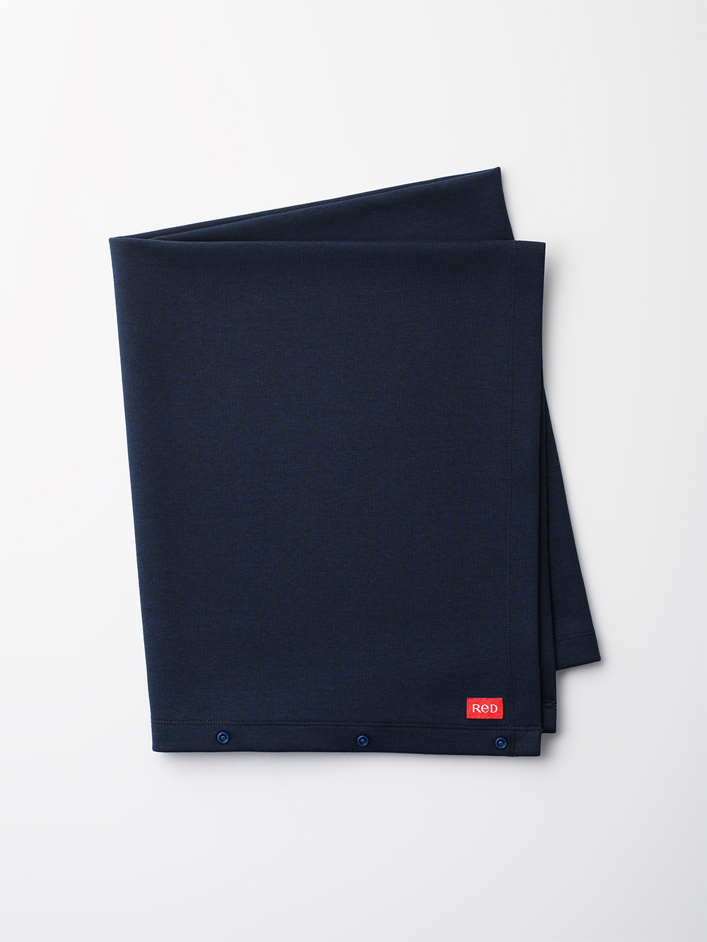 ReD バイタルテック ダンボールニット ブランケット ネイビー 135×80cm ネイビー 135×80cm