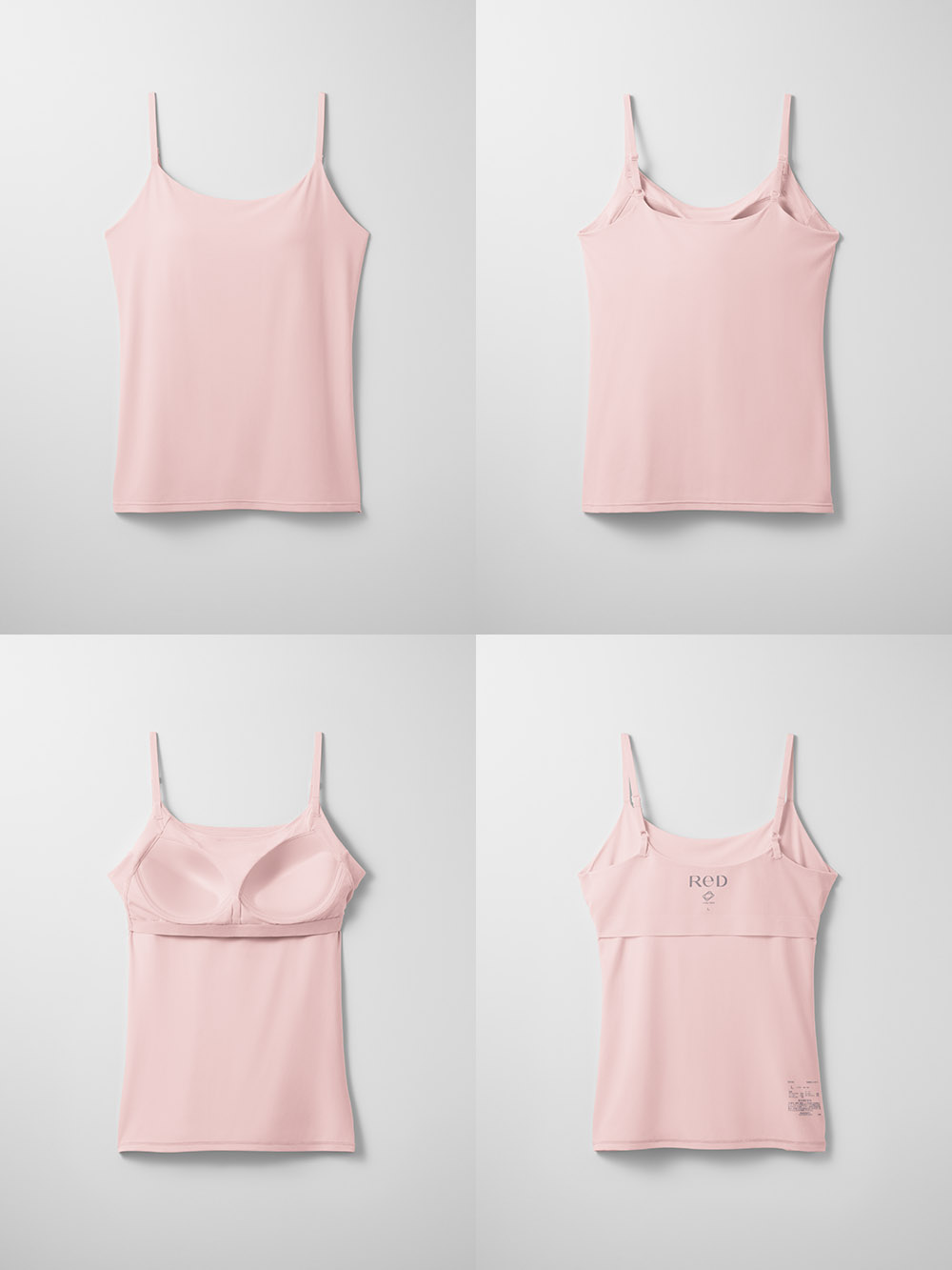 ReD × miSignal ケア&チェックセット M ピンク・ベージュ ピンク・ベージュ M