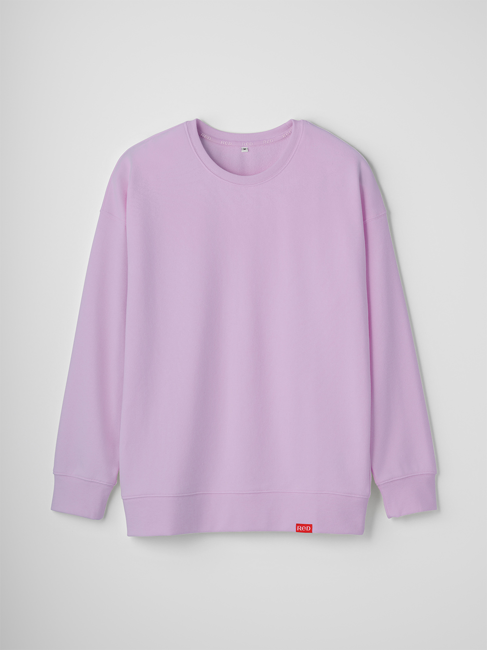 ReD ぐっすりパジャマ スウェット クルーネック長袖&ジョガーパンツ【女性用】 上下セット M ラベンダー ラベンダー M