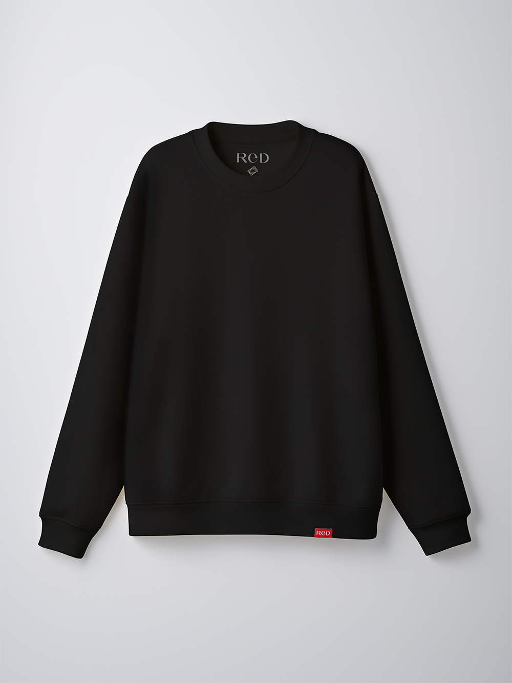 ReD バイタルテック ダンボールニット クルーネック長袖 ブラック L ブラック L