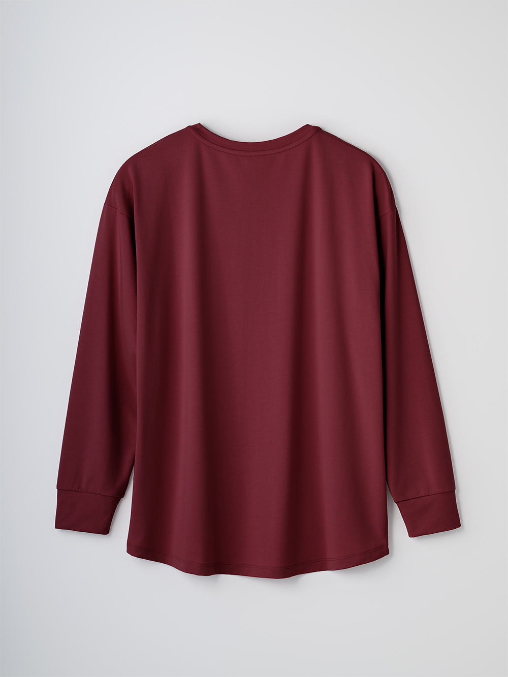 ReD ぐっすりパジャマ ベーシック プルオーバー長袖&ジョガーパンツ【女性用】 上下セット M レッド レッド M