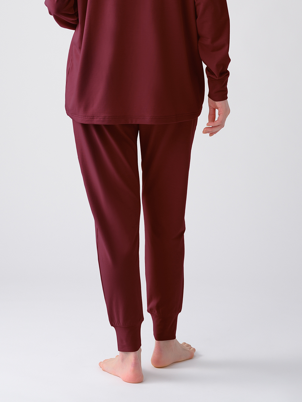 ReD ぐっすりパジャマ ベーシック ジョガーパンツ M レッド レッド M