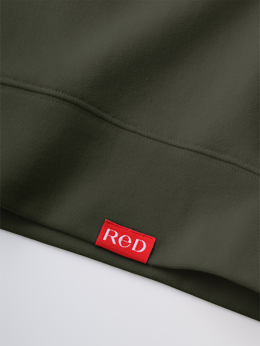 ReD ぐっすりパジャマ スウェット クルーネック長袖【男性用】 M カーキ カーキ M