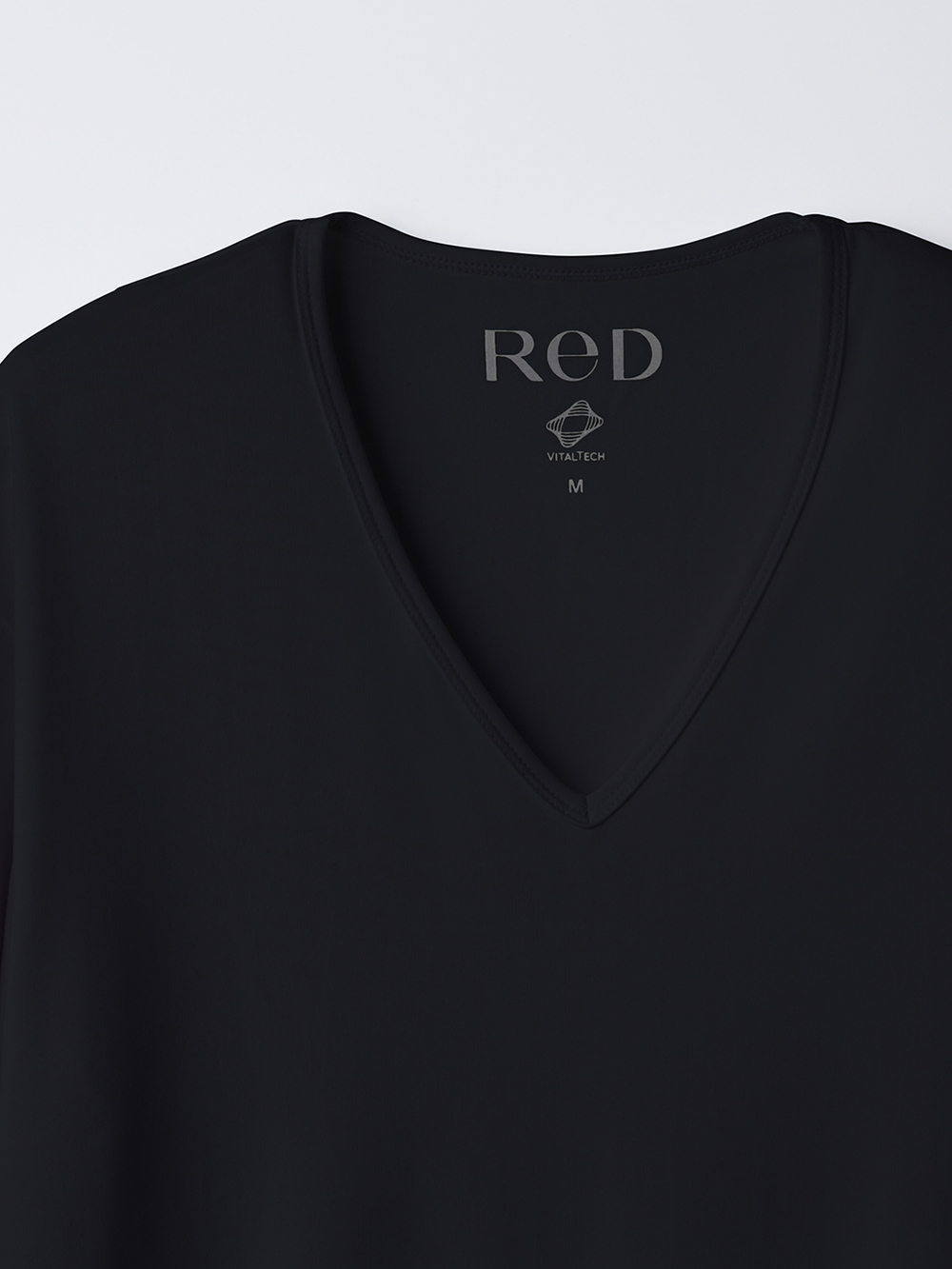 ReD バイタルテック Vネックインナー長袖 ブラック L ブラック L
