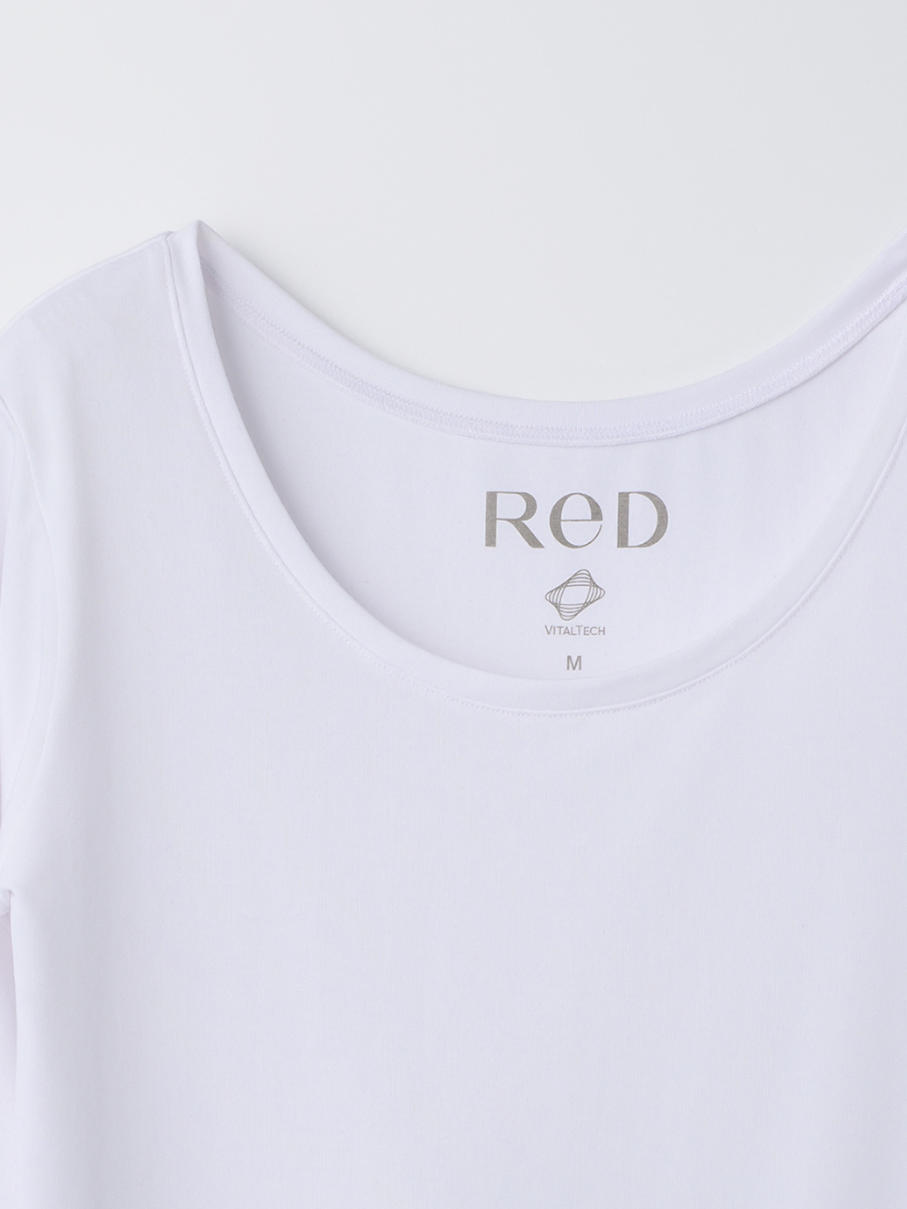 ReD バイタルテック Uネックインナー長袖 ホワイト L ホワイト L