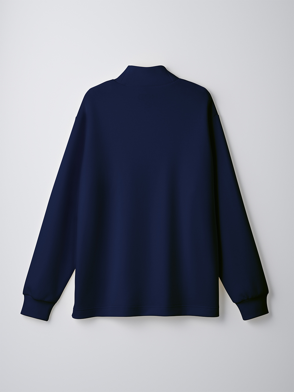 ReD バイタルテック ダンボールニット モックネック長袖 ネイビー L ネイビー L