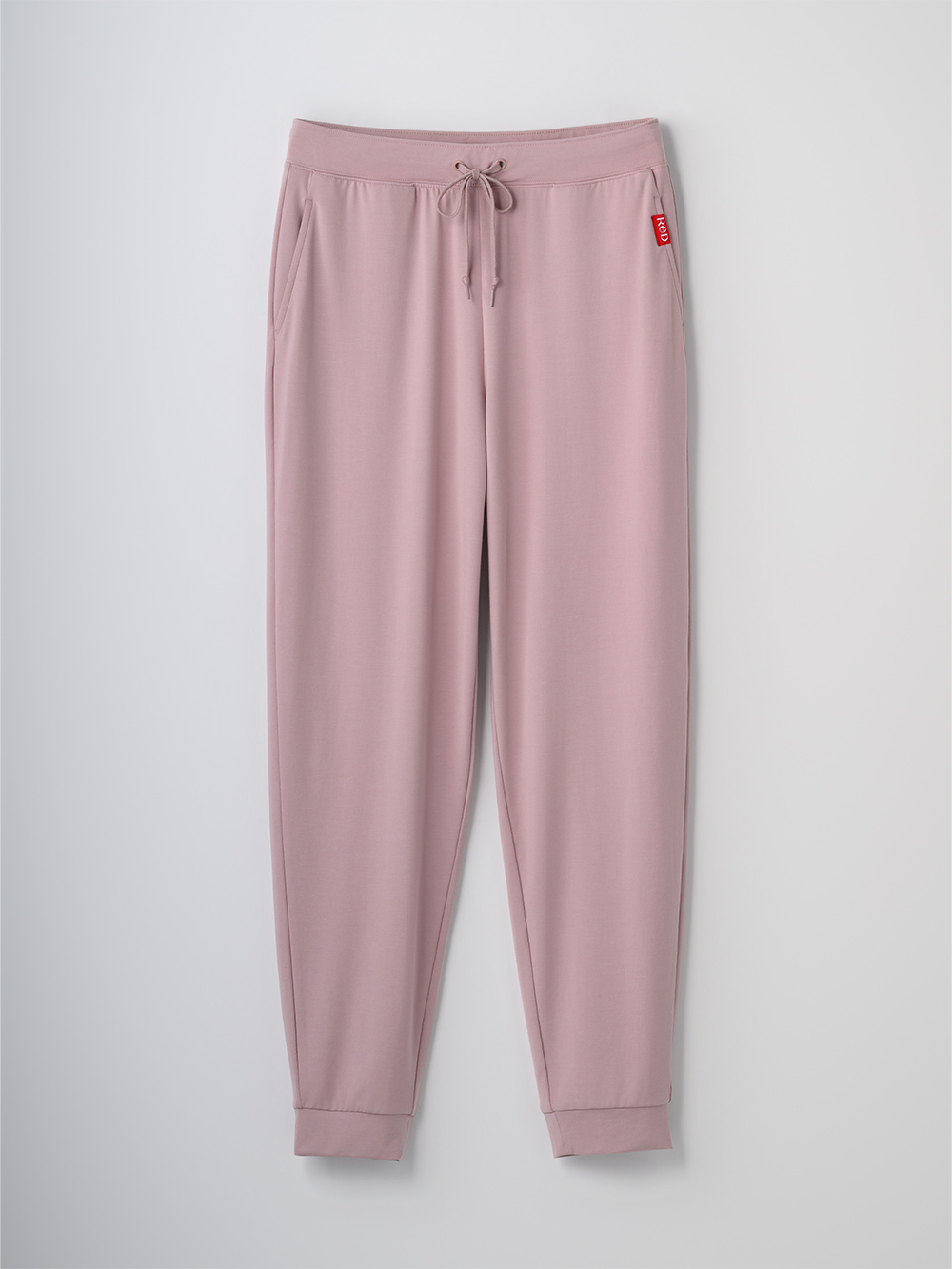 ReD ぐっすりパジャマ ベーシック プルオーバー長袖&ジョガーパンツ【女性用】 上下セットM ピンク ピンク M