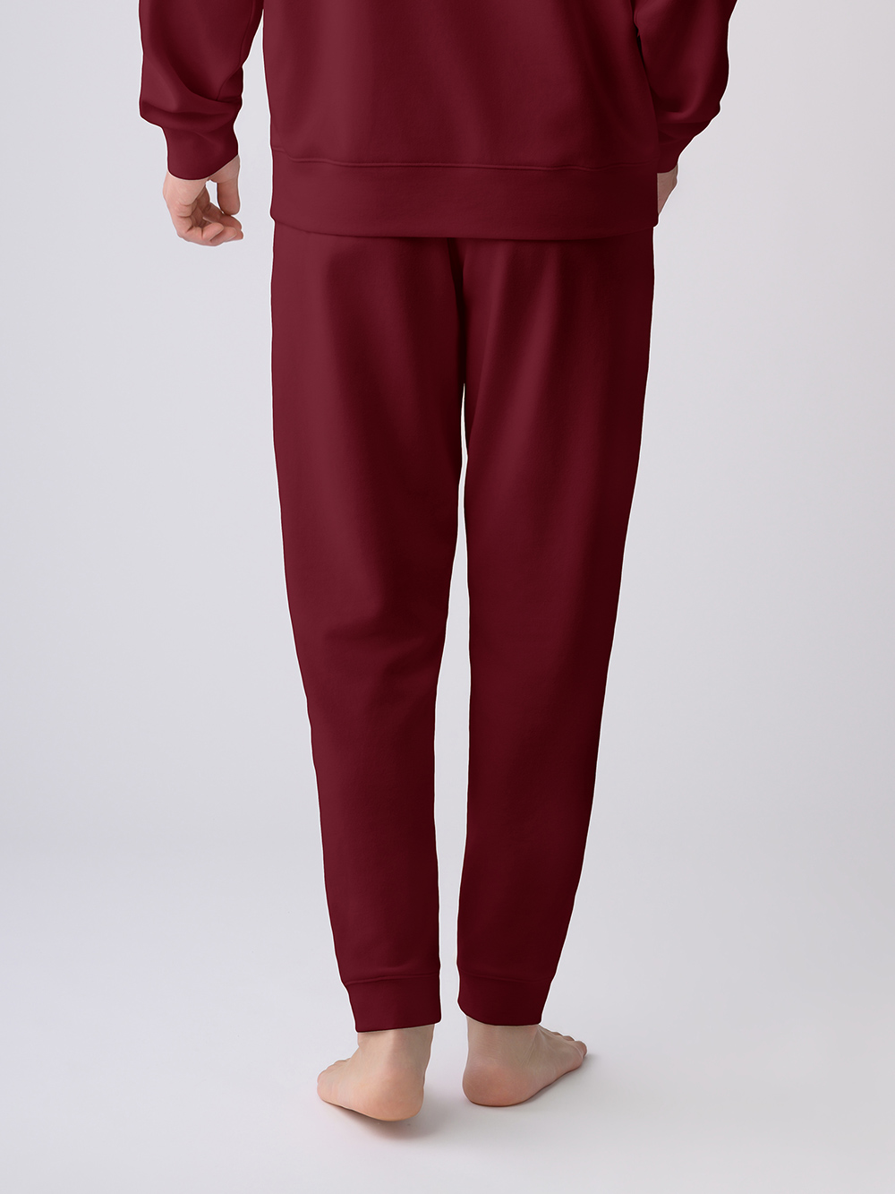 ReD ぐっすりパジャマ スウェット ジョガーパンツ【男性用】 M レッド レッド M