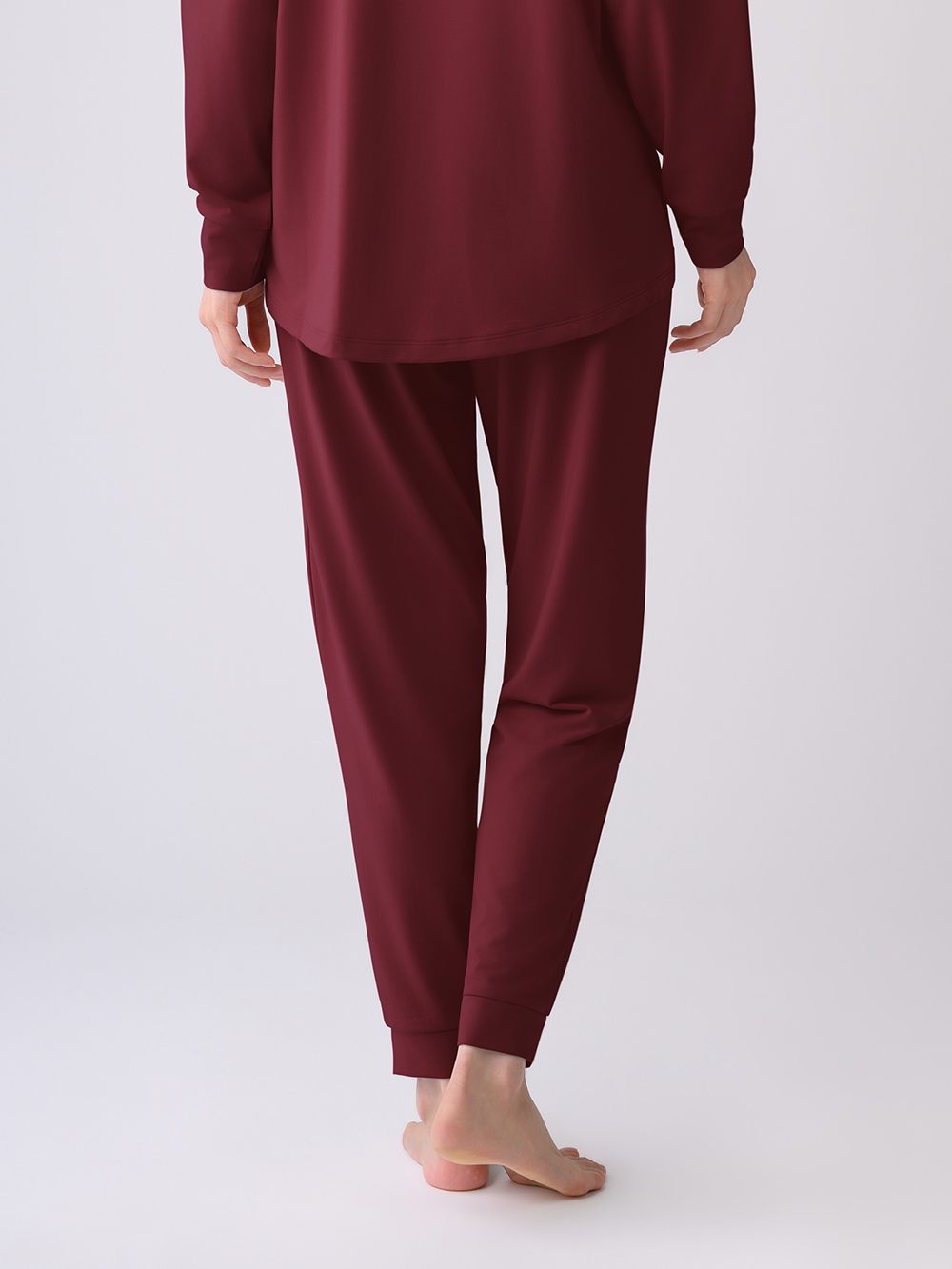 ReD ぐっすりパジャマ ベーシック ジョガーパンツ【女性用】 M レッド レッド M