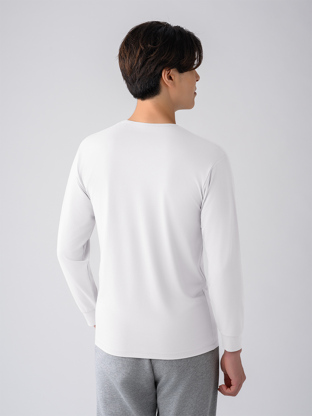 ReD バイタルテック Vネックインナー長袖 ホワイト L ホワイト L