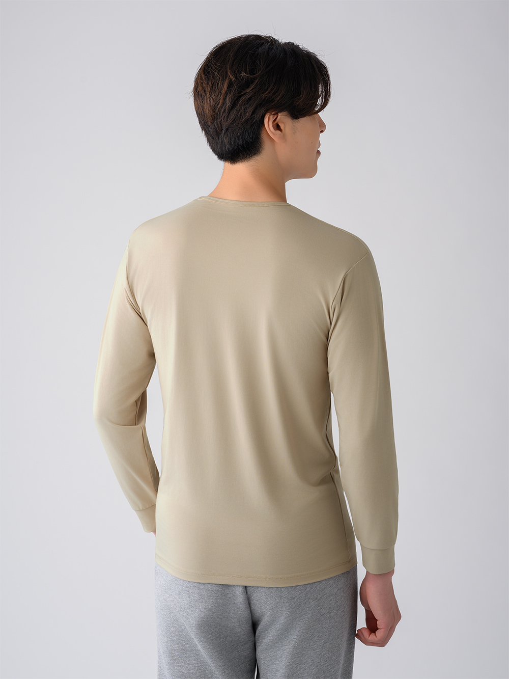 ReD バイタルテック Vネックインナー長袖 ベージュ L ベージュ L