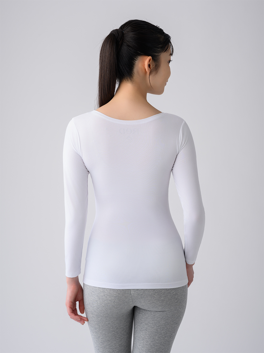 ReD バイタルテック Uネックインナー長袖 ホワイト L ホワイト L