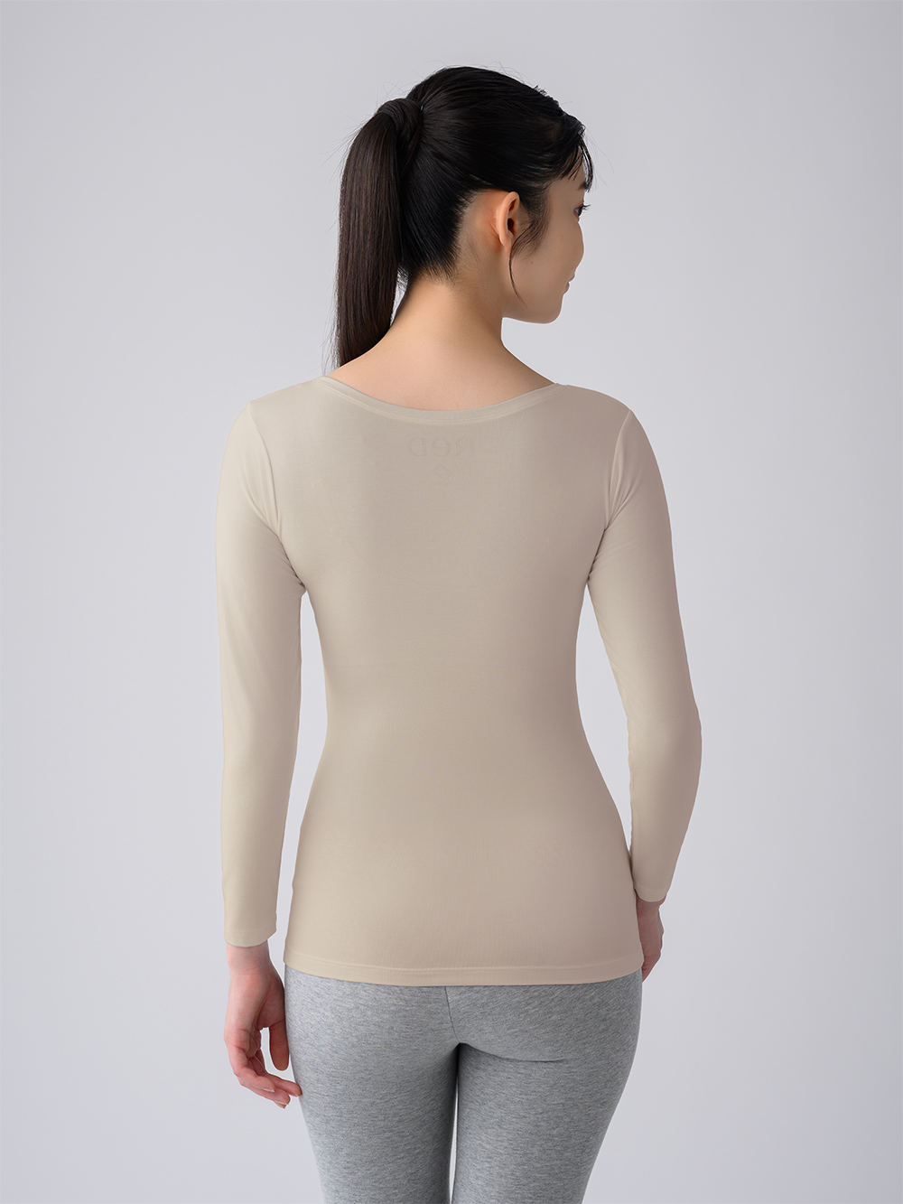 ReD バイタルテック Uネックインナー長袖 ベージュ L ベージュ L