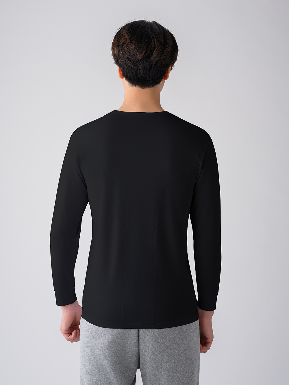 ReD バイタルテック Vネックインナー長袖 肩コリ改善 ブラック L ブラック L