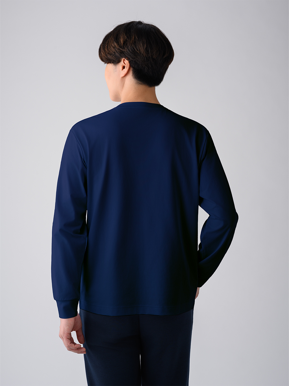 ReD バイタルテック クルーネック長袖 ネイビー L ネイビー L