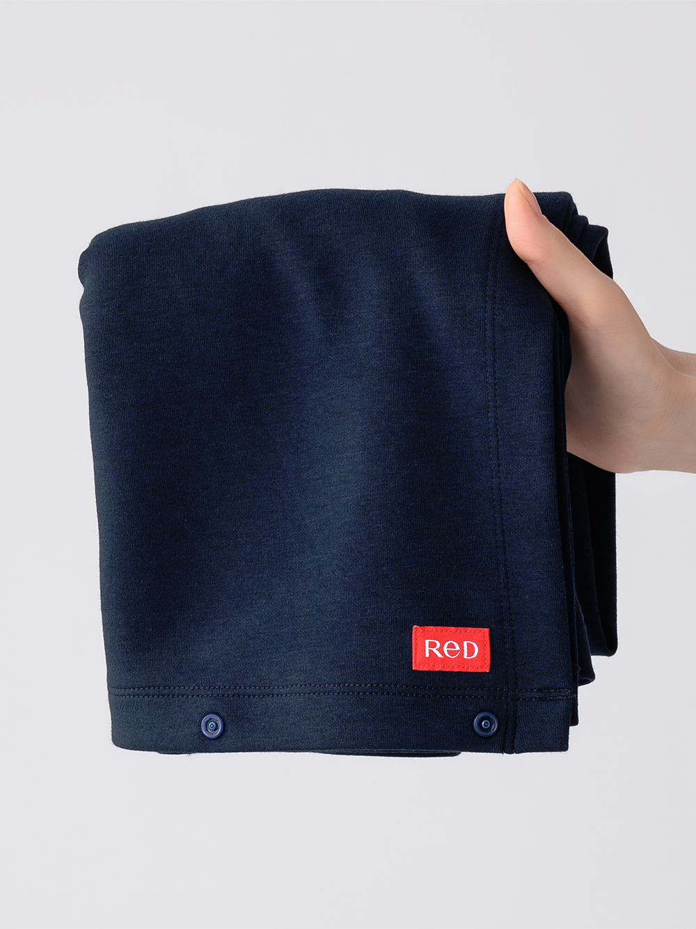 ReD バイタルテック ダンボールニット ブランケット ネイビー 135×80cm ネイビー 135×80cm