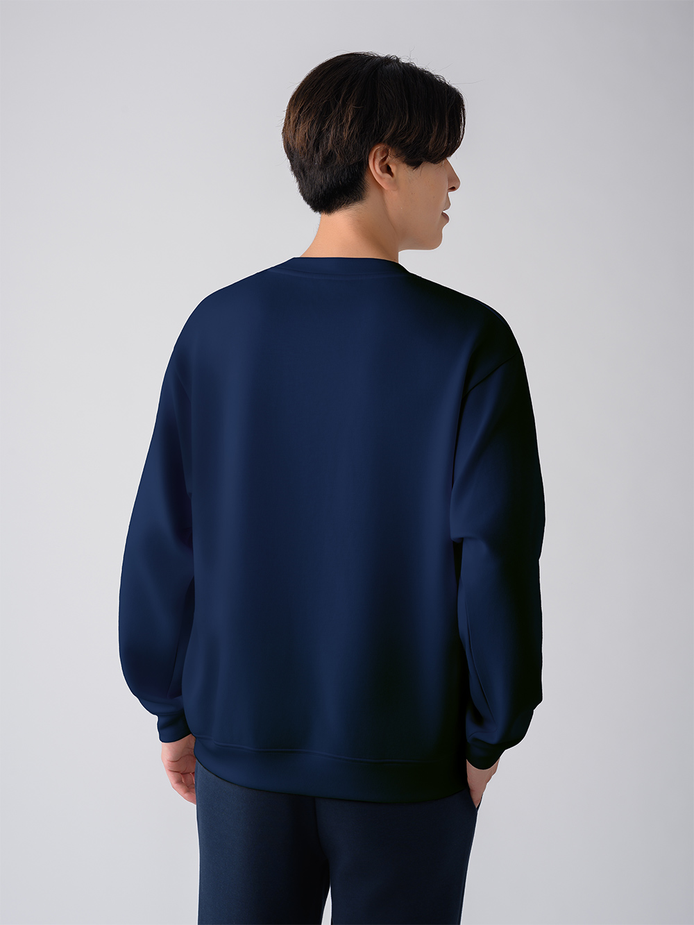 ReD バイタルテック ダンボールニット クルーネック長袖 ネイビー L ネイビー L