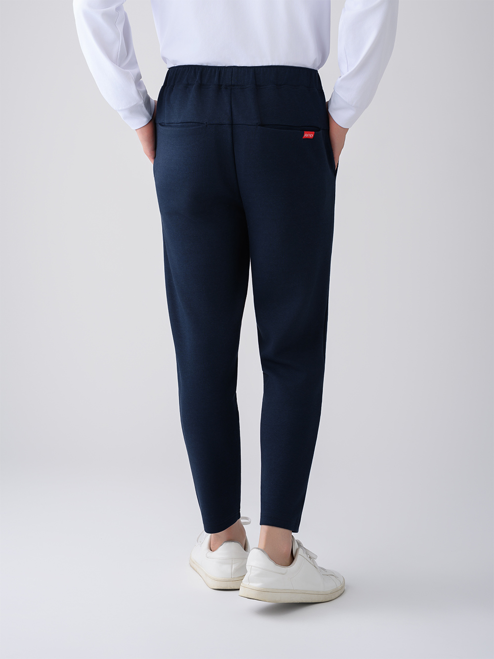 ReD バイタルテック ダンボールニット テーパードパンツ ネイビー L ネイビー L