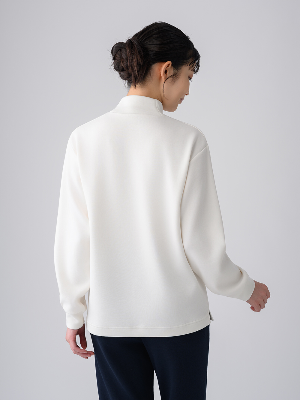 ReD バイタルテック ダンボールニット モックネック長袖 ホワイト L ホワイト L