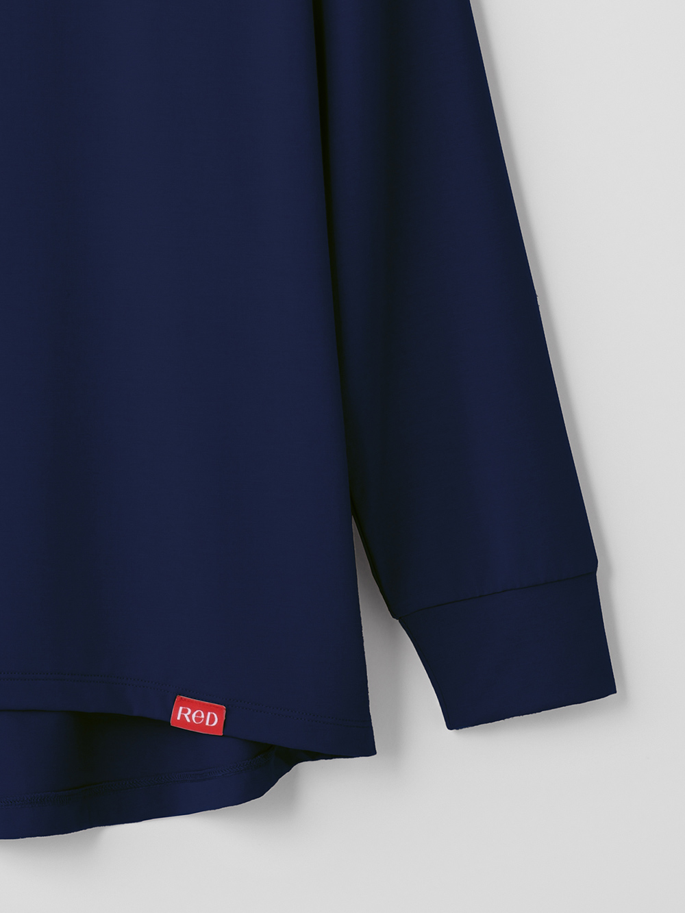 ReD ぐっすりパジャマ ベーシック プルオーバー長袖&ジョガーパンツ【女性用】 上下セット M ネイビー ネイビー M