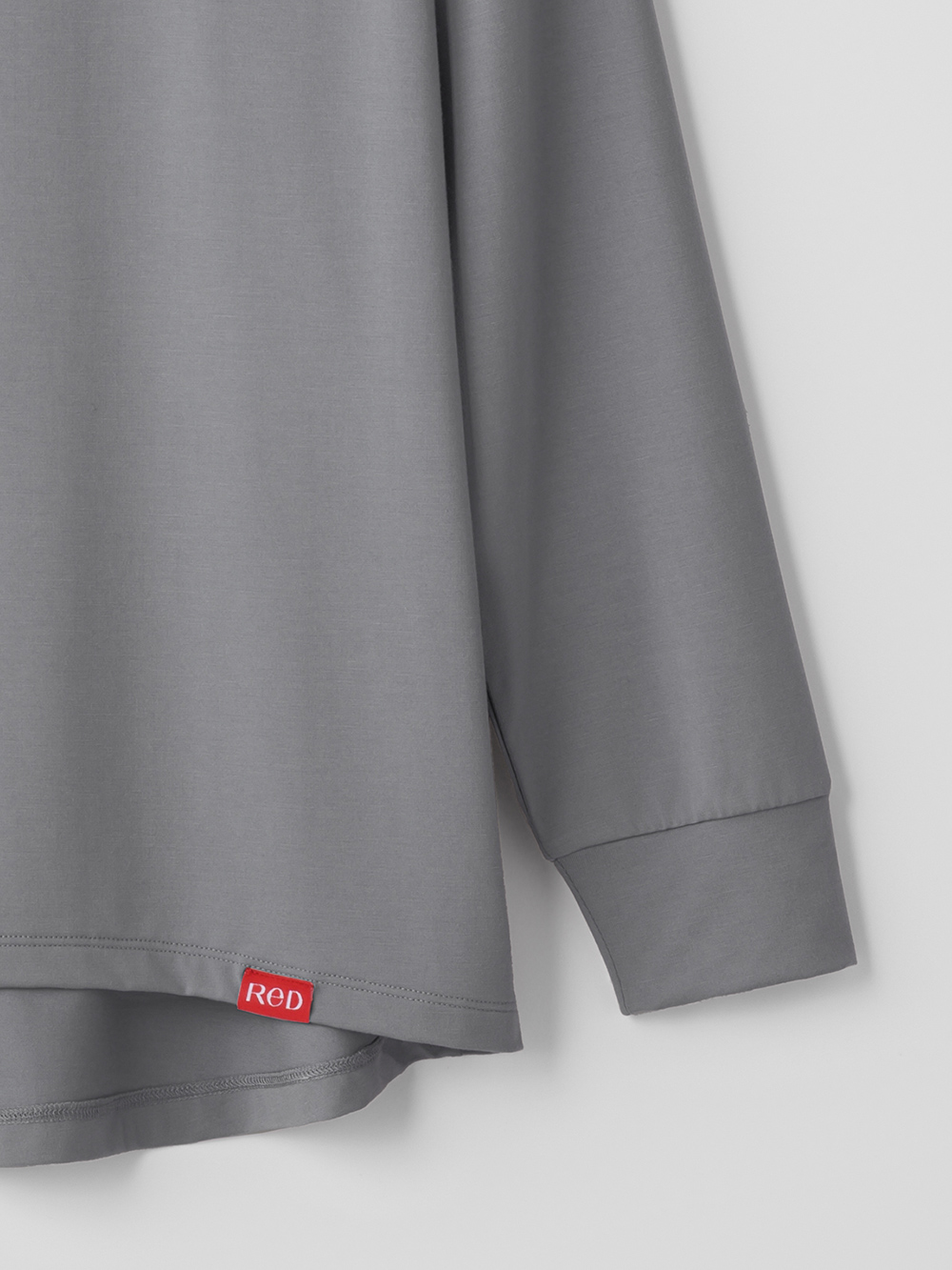 ReD ぐっすりパジャマ ベーシック プルオーバー長袖&ジョガーパンツ【女性用】 上下セット M グレー グレー M