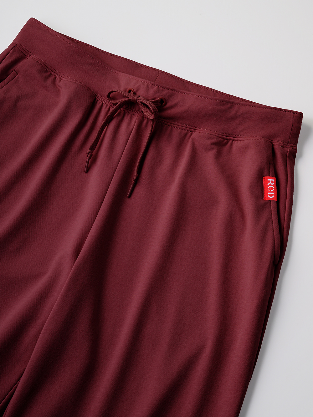 ReD ぐっすりパジャマ ベーシック プルオーバー長袖&ジョガーパンツ【女性用】 上下セット M レッド レッド M